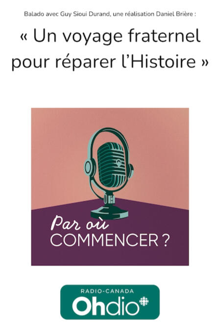 Un voyage fraternel pour réparer l'histoire Un voyage fraternel pour réparer l'histoire