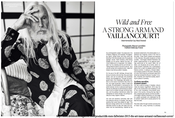 Dress To Kill magazine, automne 2015